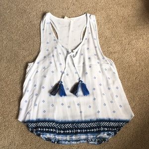 Tribal racerback tank